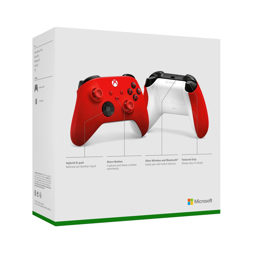 Wireless Xbox Controller (Pulse Red)