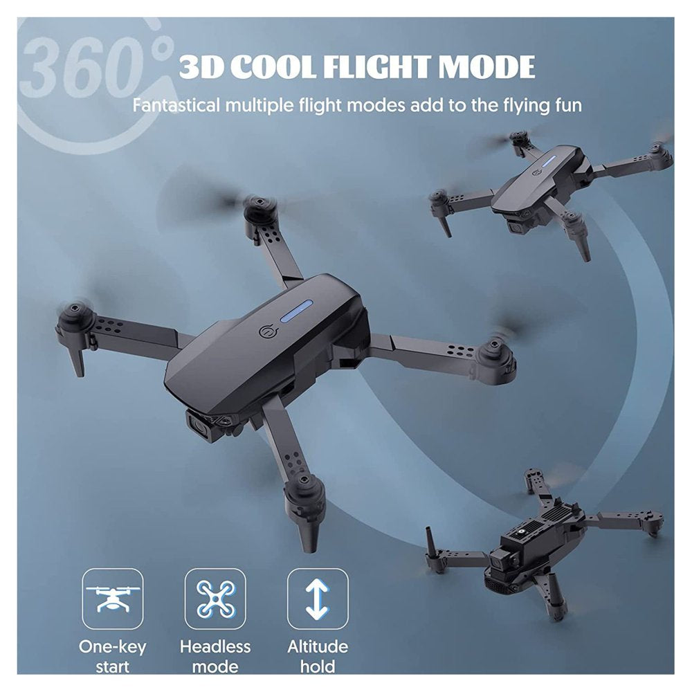 RC Mini Drone w/ Camera And 4k Live Video (Supports Wifi FPV)