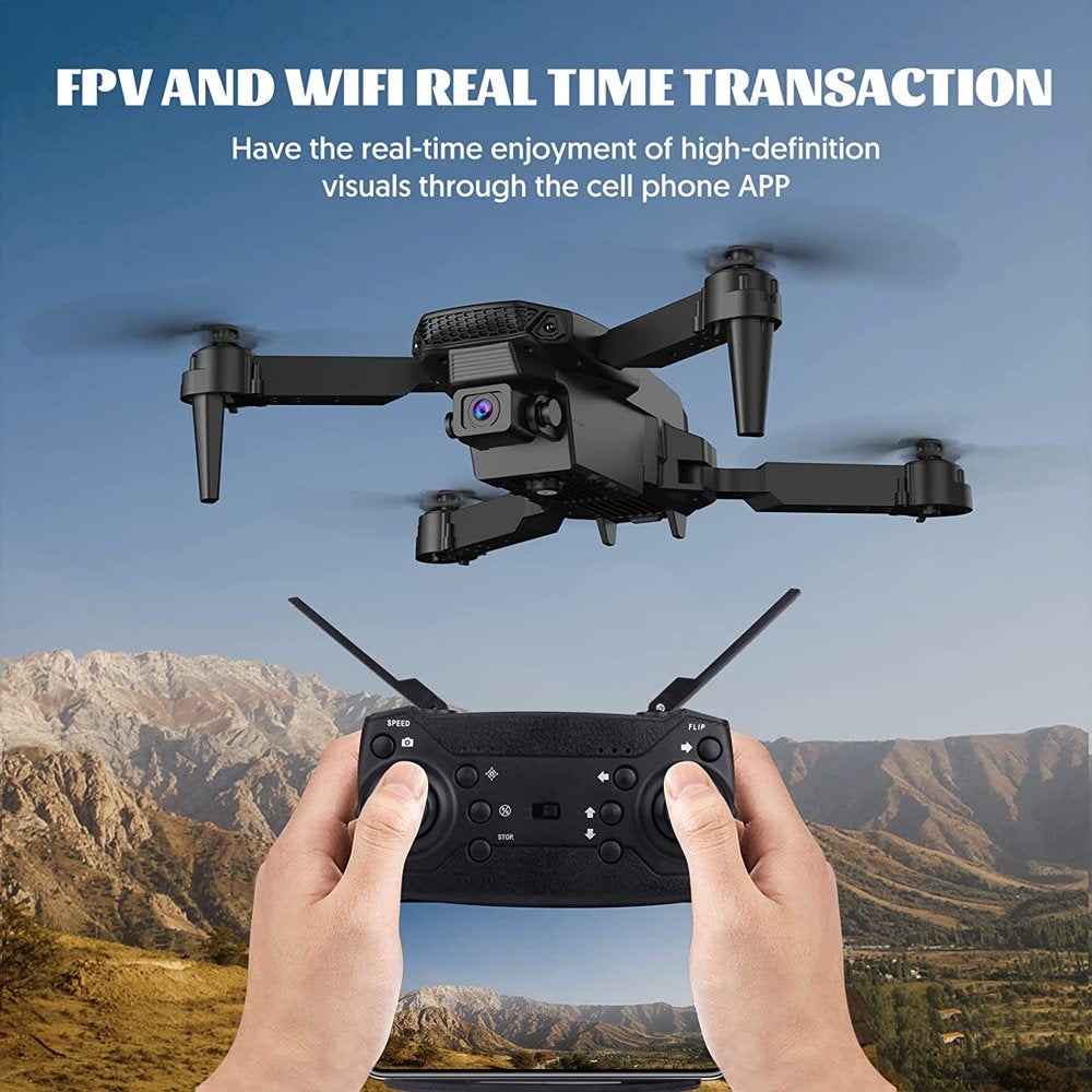 RC Mini Drone w/ Camera And 4k Live Video (Supports Wifi FPV)