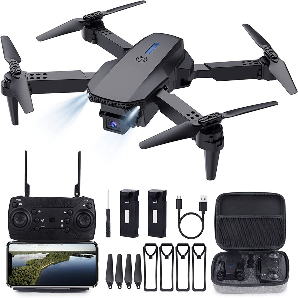 RC Mini Drone w/ Camera And 4k Live Video (Supports Wifi FPV)