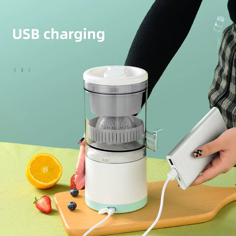 Wireless Slow Juicer Orange Lemon Juicer USB Electric Juicers Fruit Extractor Portable Squeezer Pressure Juicers for Home Travel